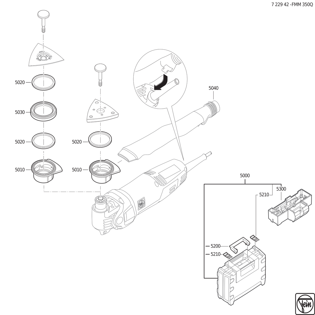 FEIN FMM 350 Q (50/60Hz, 220/230V) - 72294200230