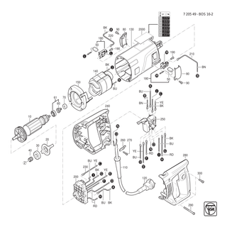 FEIN BOS 16-2 (50/60Hz, 220/230V) - 72054900230