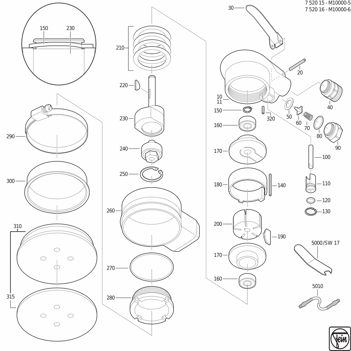 FEIN M 10000-5 - 75201500026