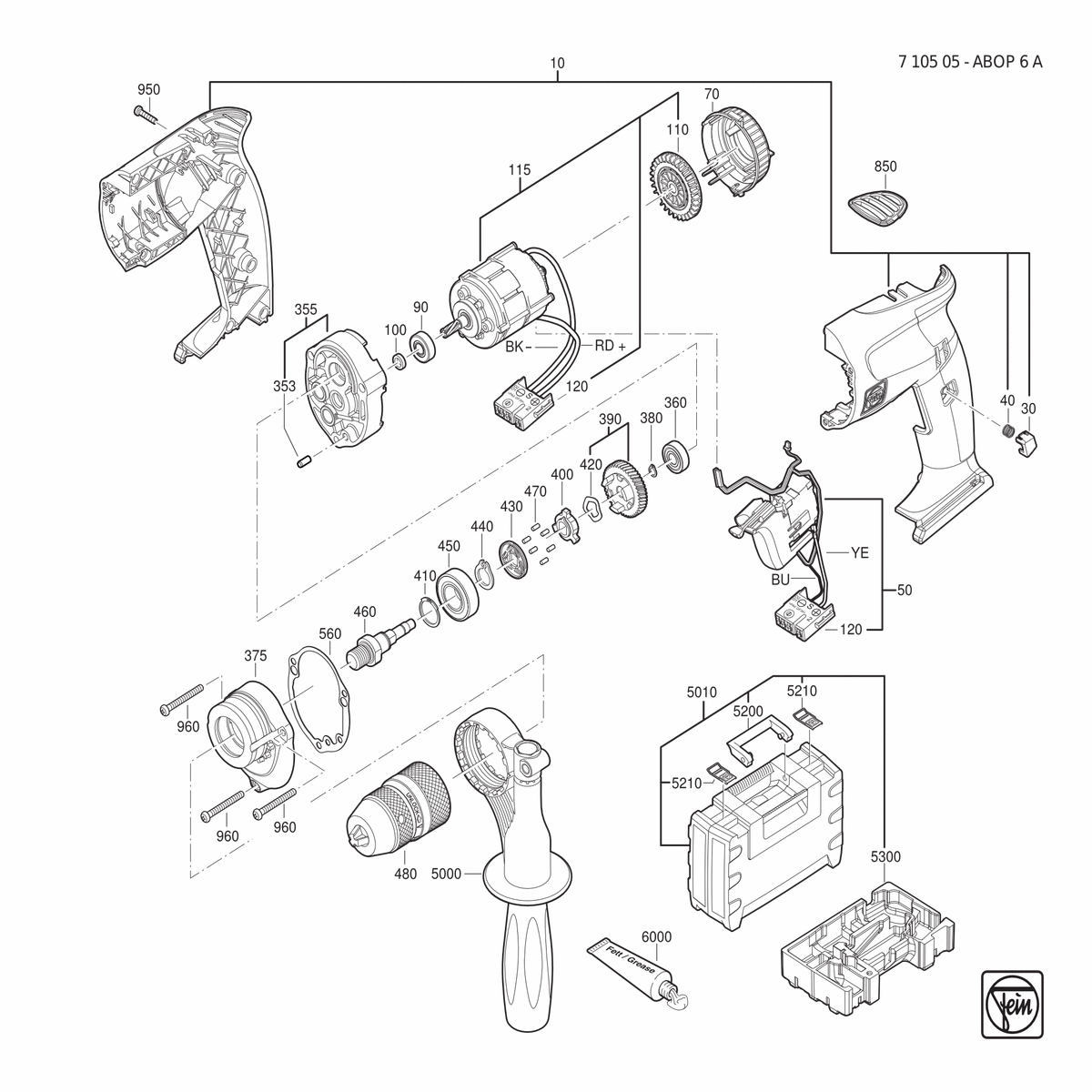 FEIN ABOP 6 (A) (18V) - 71050500940