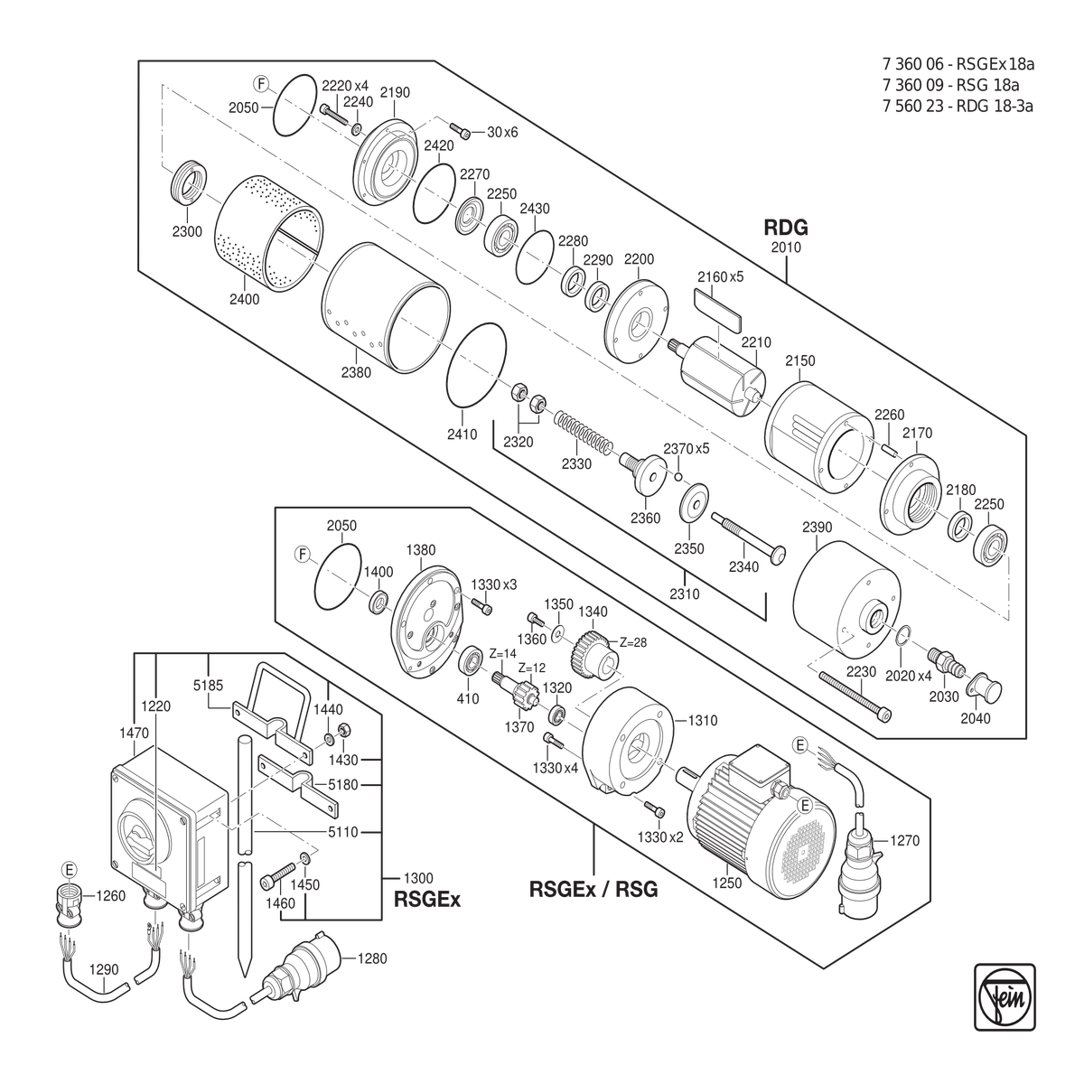 FEIN RSG, 18a (50Hz, 400V) - 73600900408