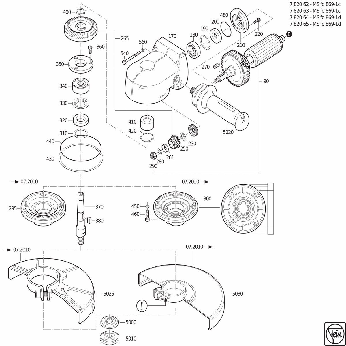 FEIN MSfo 869-1c (200Hz, 72V) - 78206300120