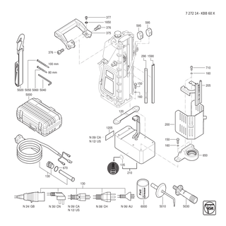 FEIN Handgriff | Ersatzteile für KBB 60 X - 32198114200