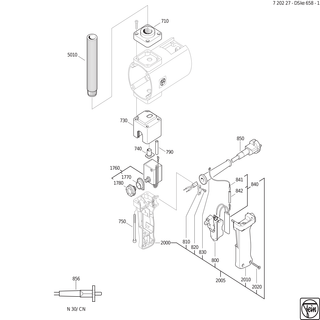 FEIN Bolzen | Ersatzteile für DSke 658-1 (50Hz, 230V) - 30217191008