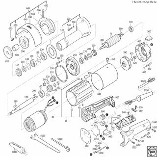 FEIN Kabeltülle | Ersatzteile für MShyo 852-3a (200Hz, 72V) - 31413094007