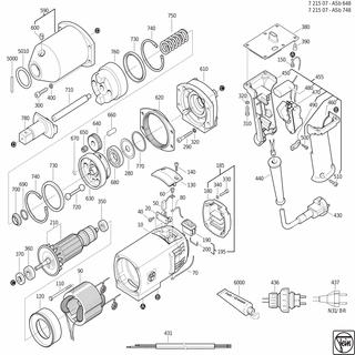 FEIN Deckel | Ersatzteile für ASb 648 (50Hz, 42V) - 31207066013