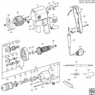 FEIN Kondensator | Ersatzteile für DSk 736 (50Hz, 42V) - 30722161013