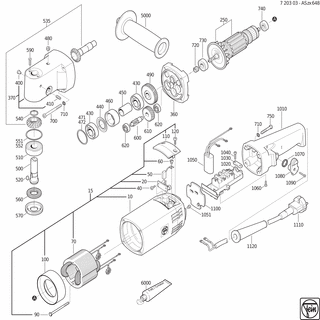 FEIN Hülse | Ersatzteile für ASzx 648 (50Hz, 230V) - 30501227006
