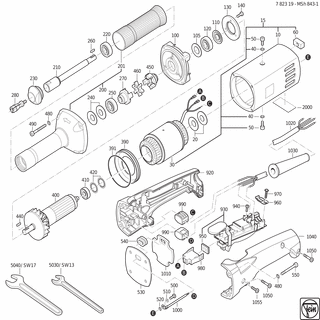 FEIN Halslager | Ersatzteile für MSh 843-1 (200Hz, 72V) - 31510072002