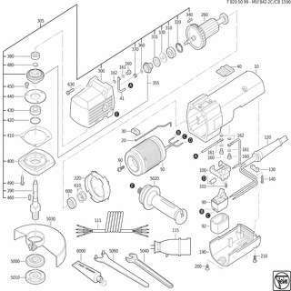 FEIN Läufer | Ersatzteile für MSf 842-2c (200Hz, 265V) - 33502046019