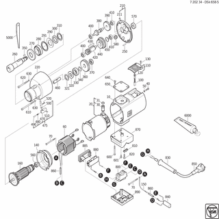 FEIN Zahnrad | Ersatzteile für DSK 658-5 (50Hz, 230V) - 33657032004