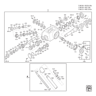FEIN Mutter | Ersatzteile für RSG, Ex18a (50Hz, 400V) - 42008021008