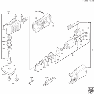 FEIN Zylinderschraube | Ersatzteile für MSx 315 (9,6V) - 43002126034
