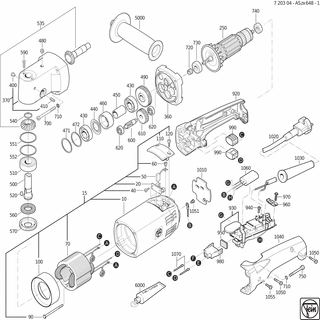 FEIN Linsenschraube | Ersatzteile für ASzx 648-1 (50/60Hz, 220/230V) - 43041016042