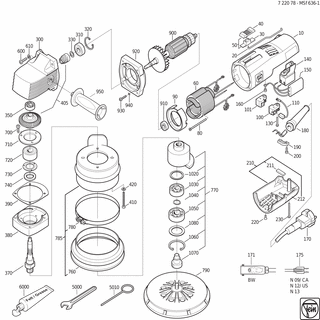 FEIN Sicherheitshinweis | Ersatzteile für MSf 636-1 (50Hz, 110V) - 34130054061