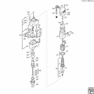 FEIN Bohrfutterschlüssel | Ersatzteile für KBM 32 Q (50Hz, 230V) - 62914002005