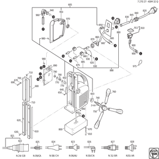 FEIN Sicherungsscheibe M4 | Ersatzteile für KBM 32 Q (50Hz, 230V) - 42443003043