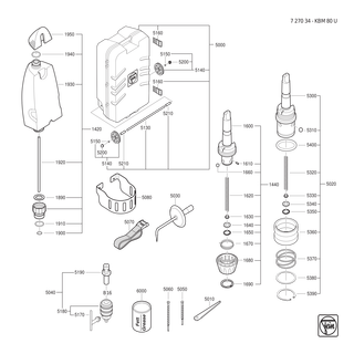 FEIN Dichtring | Ersatzteile f�r KBM 80 U (50/60Hz, 220/230V) - 40612038007