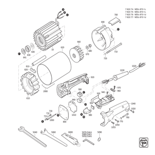 FEIN Mutter | Ersatzteile f�r MSfo 870-1d (300Hz, 200V) - 42019001088