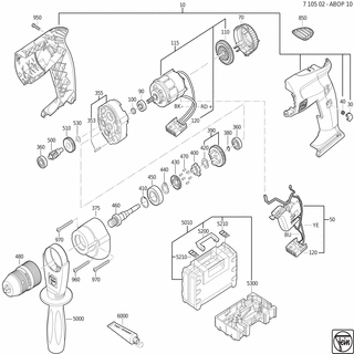 FEIN Stift | Ersatzteile für ABOP 10 (18V) - 40242051000