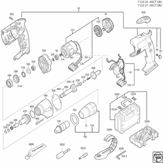FEIN Klauenwelle | Ersatzteile für ASCT 18 U (18V) - 33408020004