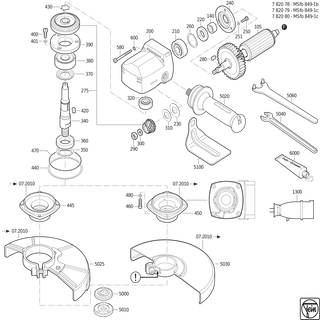 FEIN Maulschl�ssel SW17 | Ersatzteile f�r MSfo 849-1c (200Hz, 265V) - 62903011005