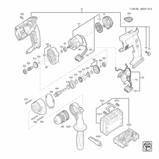 FEIN Rillenkugellager | Ersatzteile für ABOP 10 (A) (18V) - 41701010054