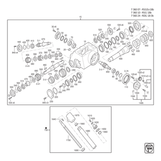 FEIN Zylinderschraube | Ersatzteile f�r RSG, 18b (50Hz, 400V) - 43035097059