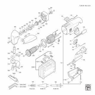 FEIN Gewindestift | Ersatzteile für BLS 1.6 X (50/60Hz, 220/230V) - 43058013047