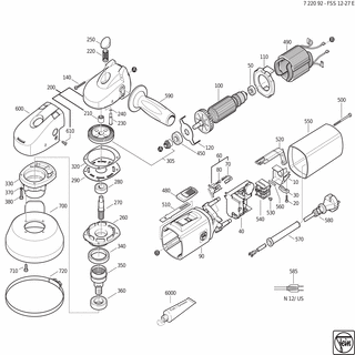 FEIN Sicherheitshinweis | Ersatzteile für FSS 12-27 E (50Hz, 230V) - 34130054061