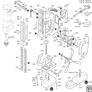 FEIN Blechschraube | Ersatzteile f�r KBM 65 QF (50/60Hz, 220/230V) - 43046020001