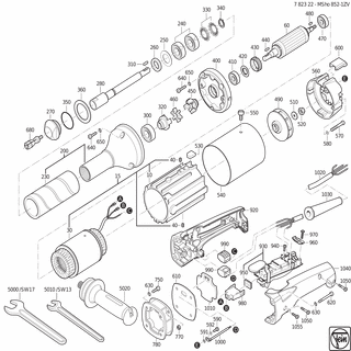 FEIN Rillenkugellager | Ersatzteile für MSho852-1 (300Hz, 200V) - 41701210037