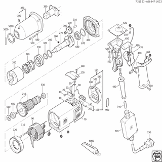 FEIN Sicherungsscheibe M5 | Ersatzteile für ASb 647-1-EC 2 (50/60Hz, 220/230V) - 42443004057