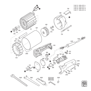 FEIN Mutter | Ersatzteile für MSfo 870-1d (200Hz, 265V) - 42019001088