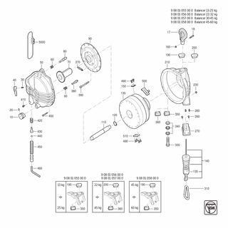 FEIN Sicherungsring | Ersatzteile für Balancer bis 45 kg - 42616014009