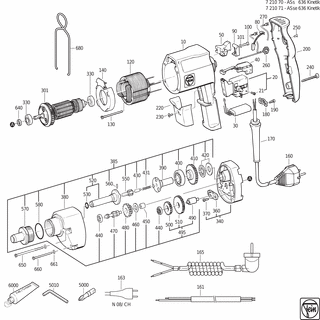 FEIN Senkschraube | Ersatzteile für ASse 636 (50/60Hz, 220/230V) - 43066006032