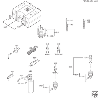 FEIN Mutter | Ersatzteile f�r KBM 50 QX (50/60Hz, 220/230V) - 30723043005
