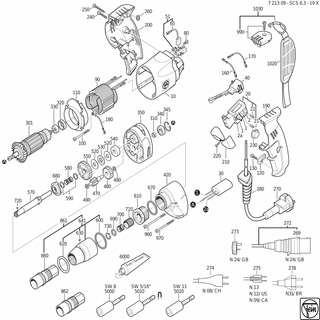 FEIN Kupplungsring | Ersatzteile für SCS 6.3-19 X (50/60Hz, 220/230V) - 30102102007
