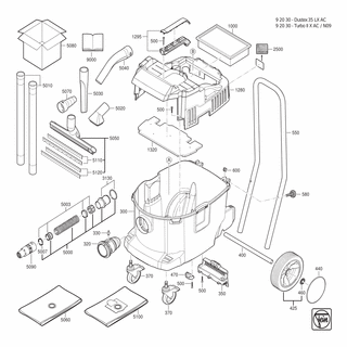 FEIN Kabelbinder | Ersatzteile für Dustex 35 LX AC - 30234026008