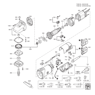 FEIN Welle | Ersatzteile für GRIT GHB 15-50 Inox - 33406284009