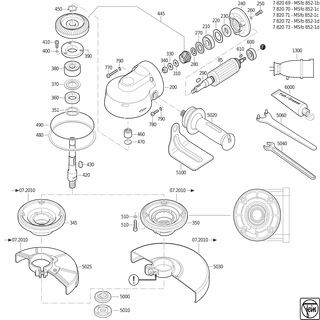 FEIN Kabelklemmstück | Ersatzteile für MSfo 852-1c (200Hz, 265V) - 32431042008