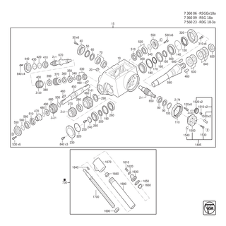 FEIN Zylinderschraube | Ersatzteile f�r RSG, Ex18a (50Hz, 400V) - 43033077088