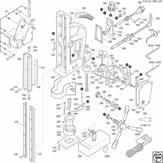 FEIN Gewindering | Ersatzteile für MBS 32 F (60Hz, 220V) - 30509046002