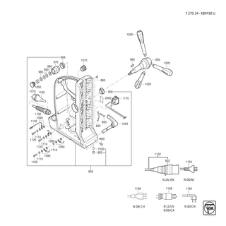 FEIN Schraube | Ersatzteile für KBM 80 U (50/60Hz, 220/230V) - 43070031003