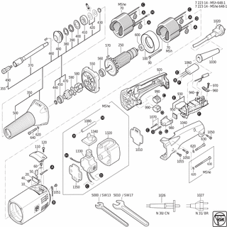FEIN Verbindungskabel | Ersatzteile für MShe 648-1 (50Hz, 230V) - 30719655010