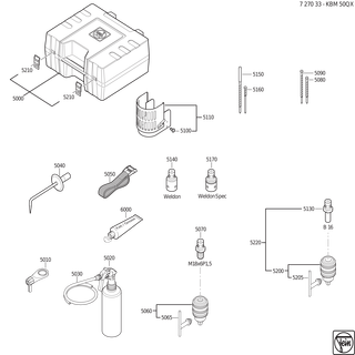 FEIN Kappe | Ersatzteile für KBM 50 QX (50/60Hz, 220/230V) - 32805187009