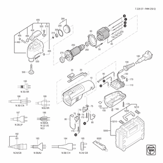FEIN Dichtring | Ersatzteile für FMM 250 Q (50/60Hz, 220/230V) - 40612167000