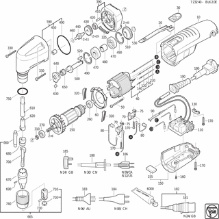 FEIN Verbindungskabel | Ersatzteile für BLK 2.0 E (50/60Hz, 220/230V) - 30719643010