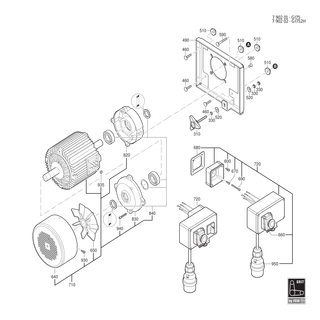 FEIN Motor 4,0KW 3000 RPM | Ersatzteile für GRIT GI 75 - 39000000156