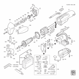 FEIN Scheibe 0,2mm | Ersatzteile für BLS 1.6 E (50/60Hz, 220/230V) - 31308172009
